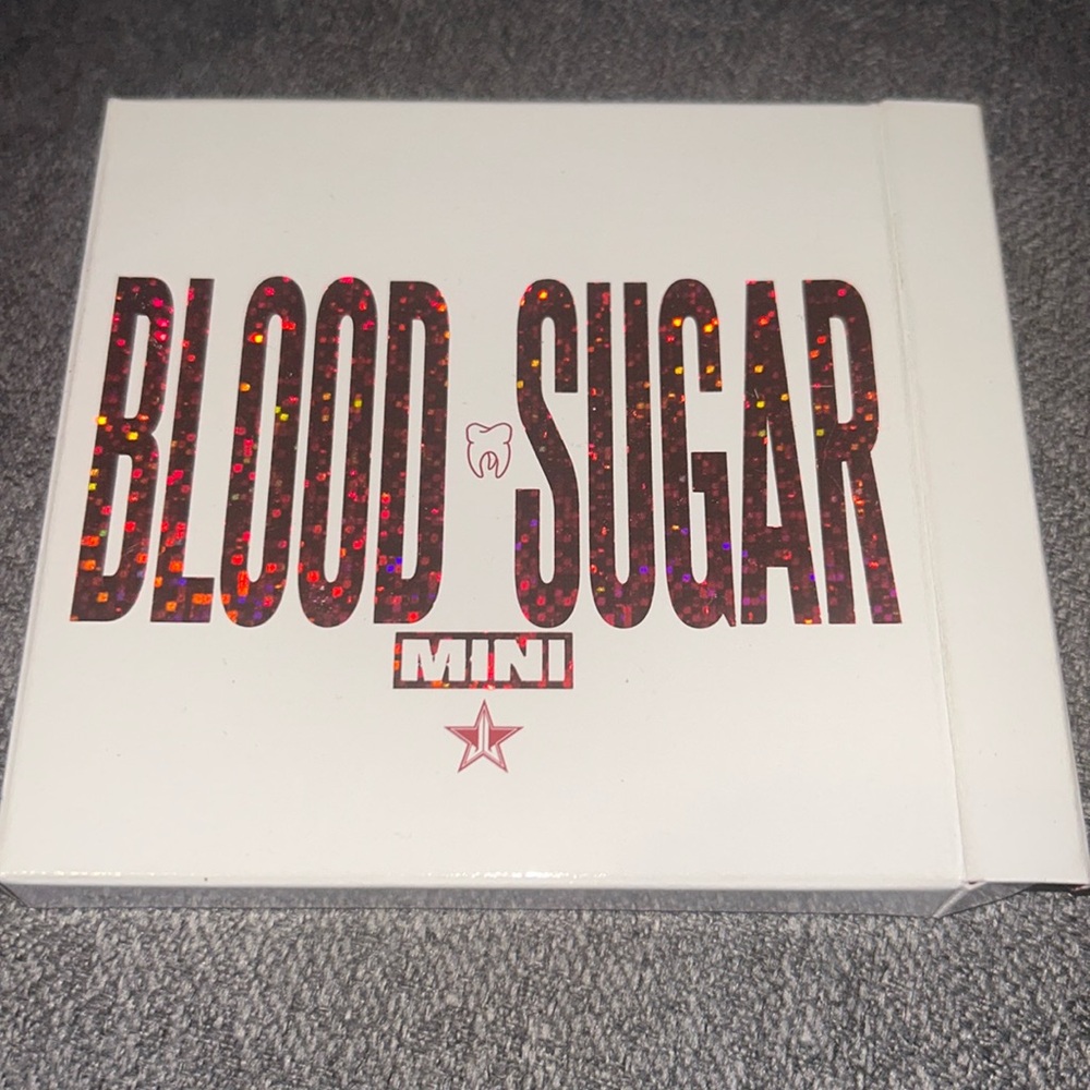 Jeffrey star blood sugar mini palette